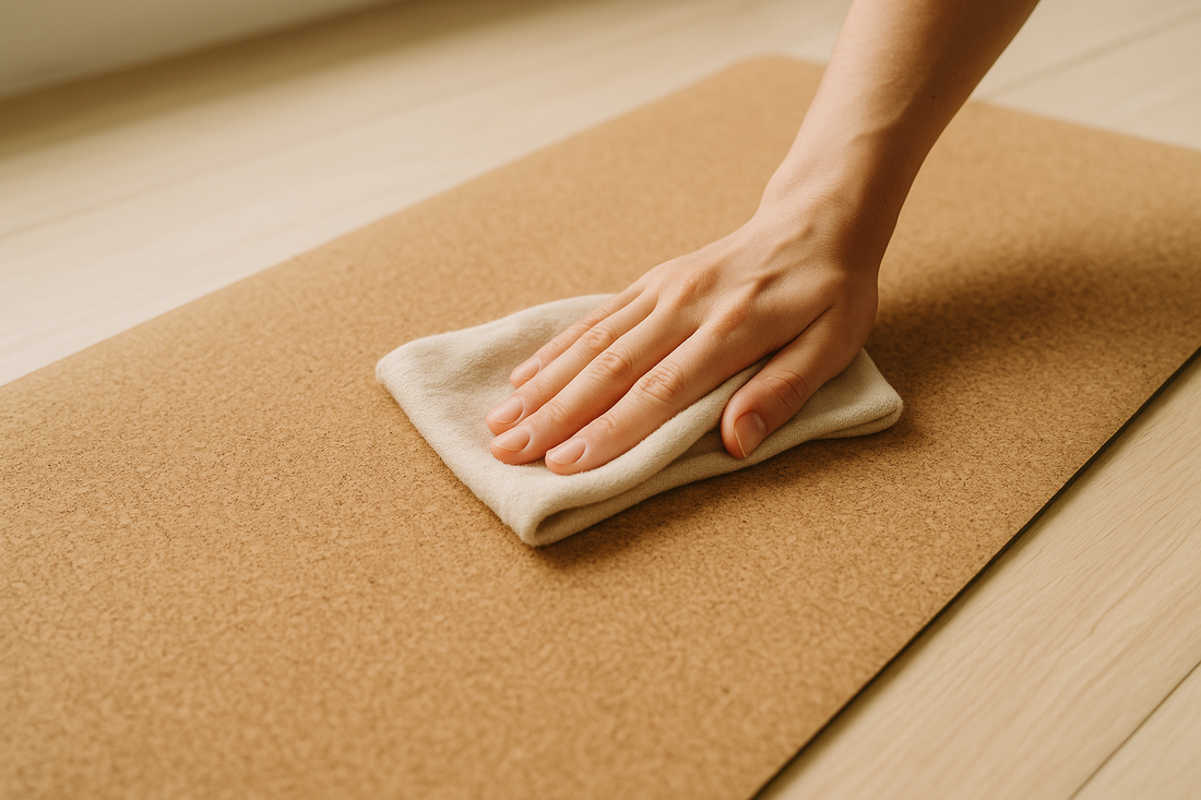 How to Clean Your Cork Yoga Mat (Without Damaging It)