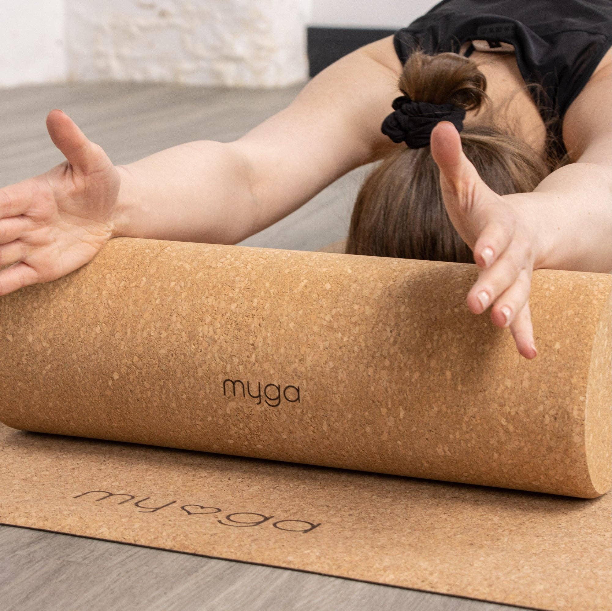 Natural Cork Fascia Massage Roller