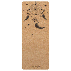 Extra Large Cork Yoga Mat (Dream Catcher)
