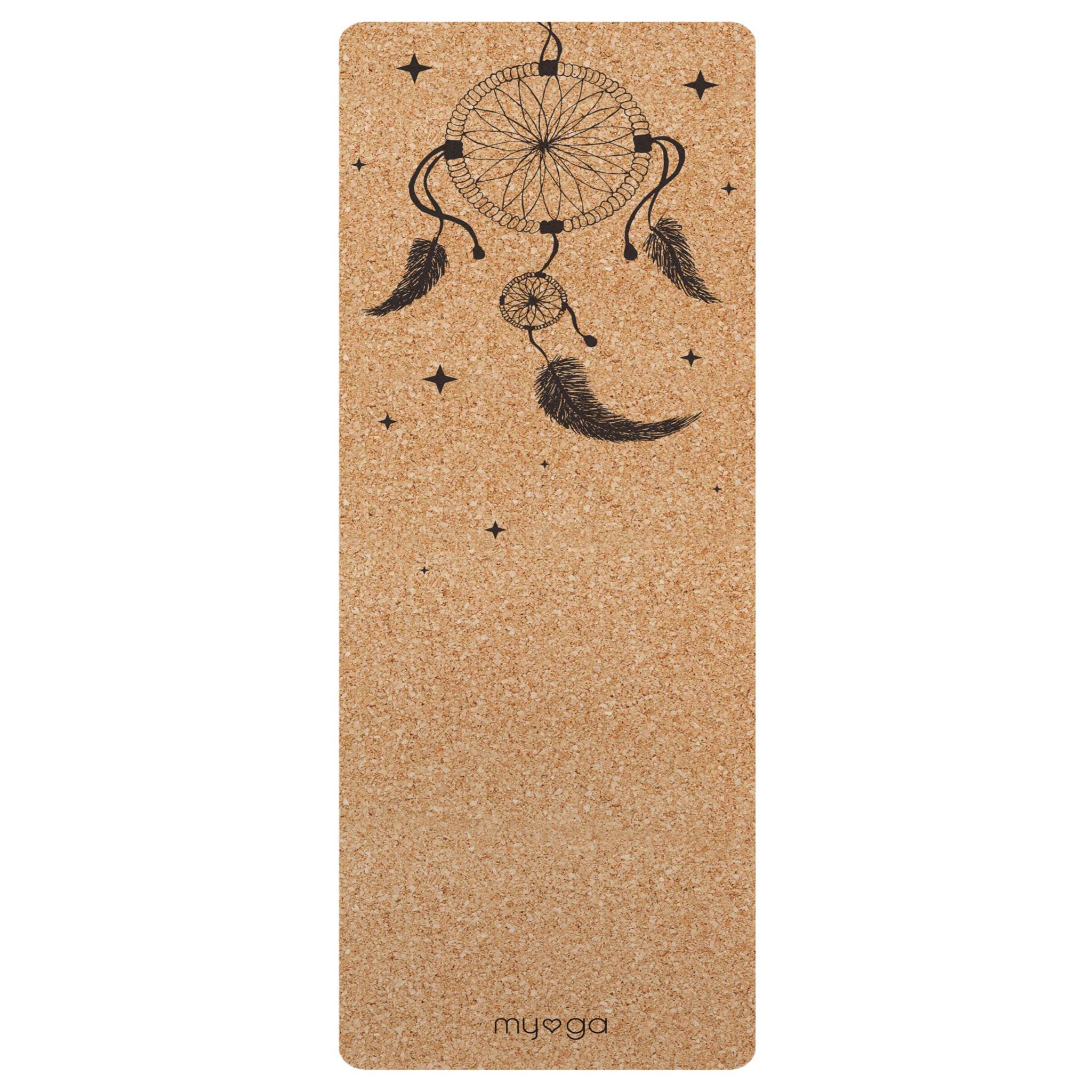 Extra Large Cork Yoga Mat (Alignment)