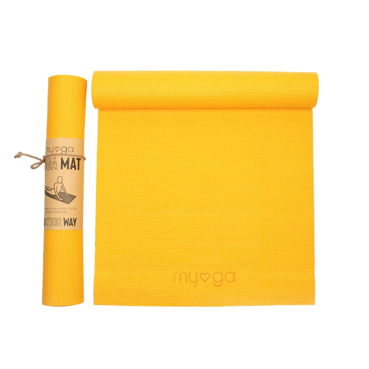 Essential Yoga Mat (Mustard)