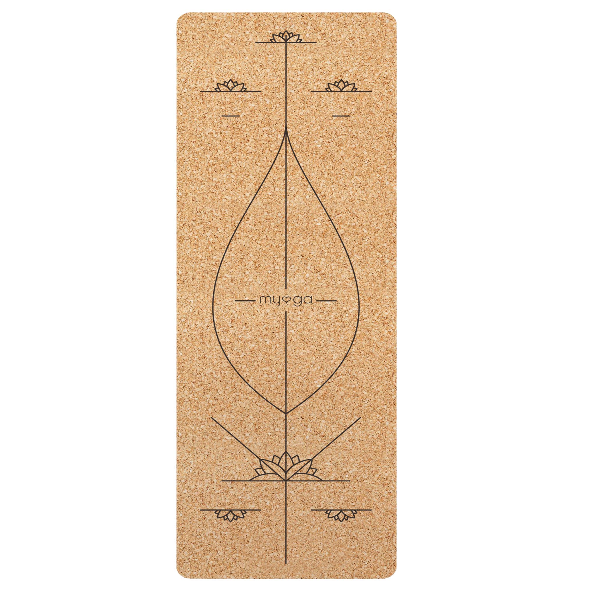 Extra Large Cork Yoga Mat (Dream Catcher)