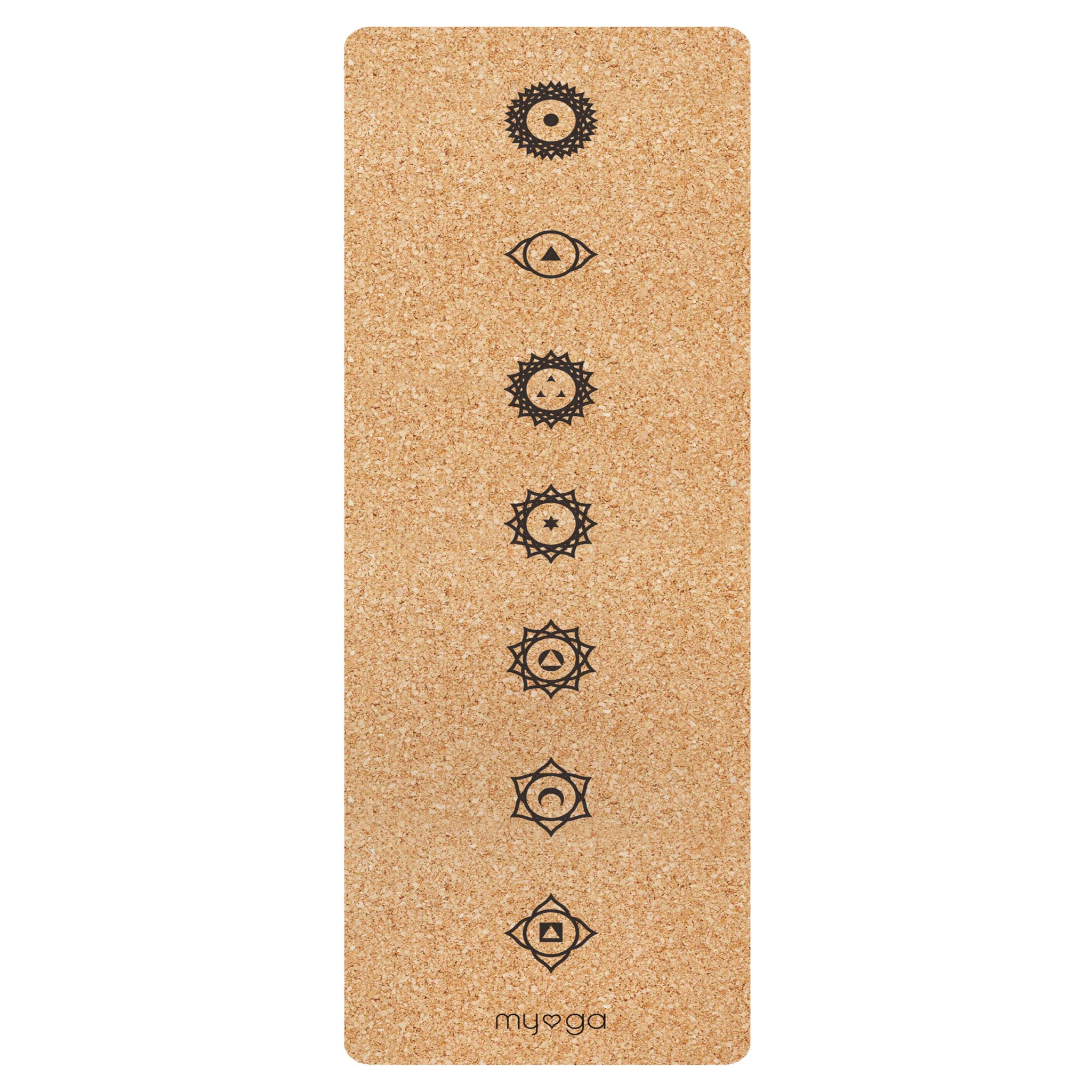 Extra Large Cork Yoga Mat (Alignment)