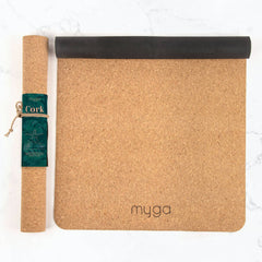 Travel Cork Rubber Yoga Mat