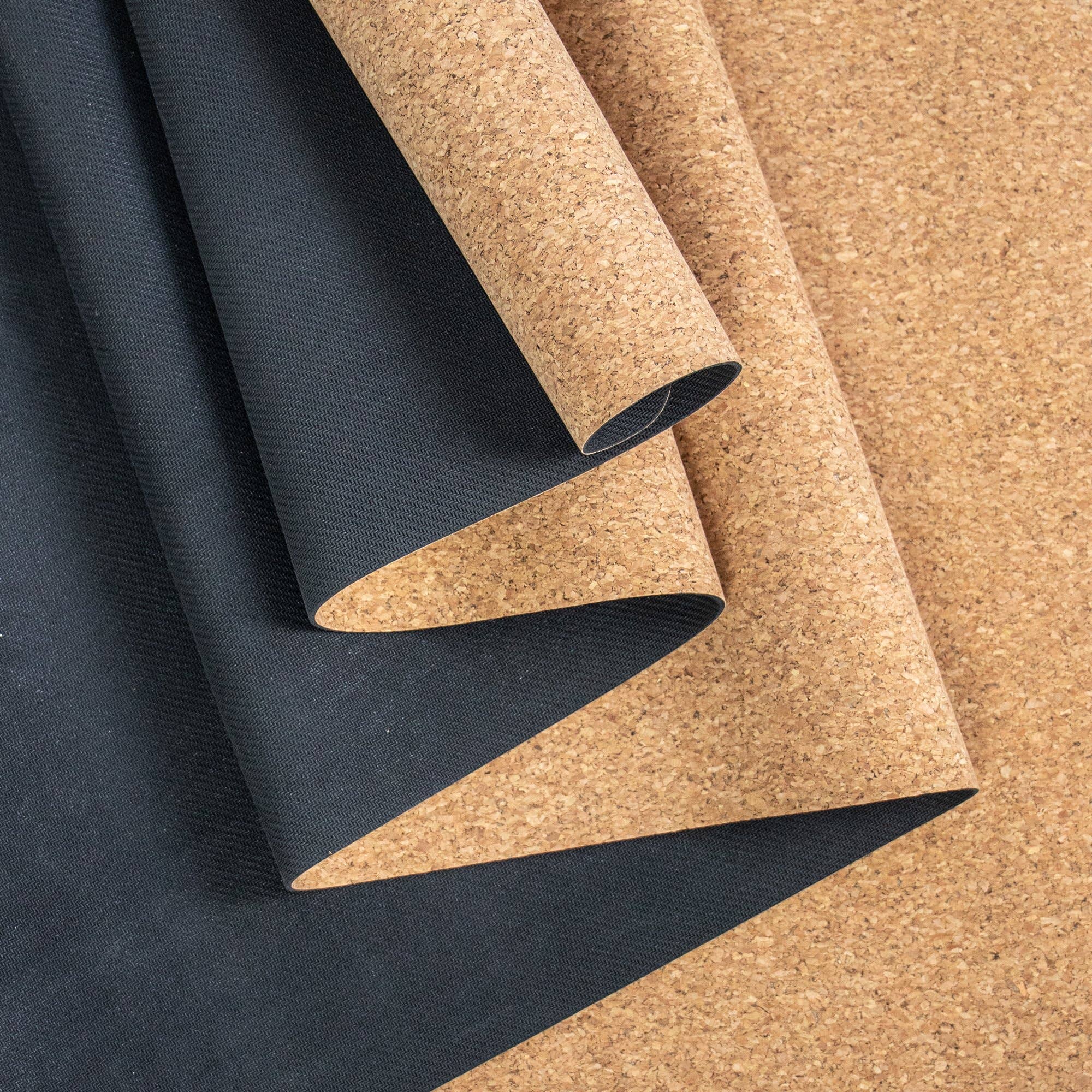 Travel Cork Rubber Yoga Mat