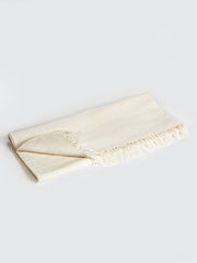 Yoga Studio Organic Cotton Yoga Mat (Rug) - Natural White